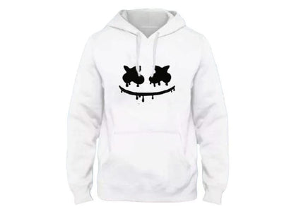 Graphic Sublimation White Hoodie